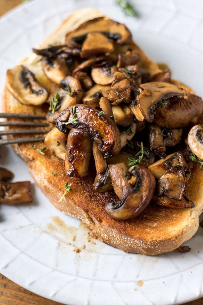 Mushroom on Toast