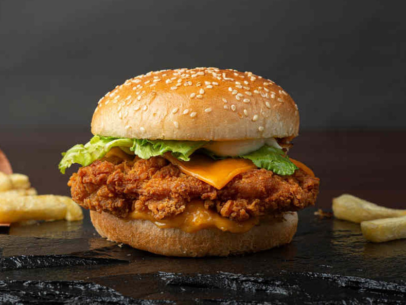 1/4lb Chicken Burger