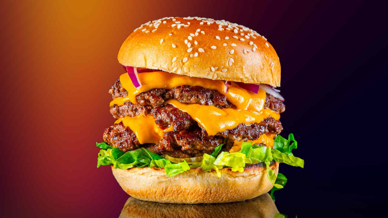 Mega Burger 3x1/4 Burger