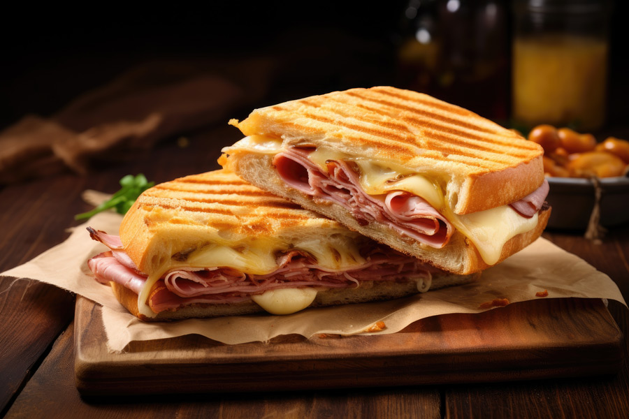 Bacon and Cheese Toastie